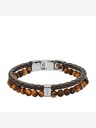 Fossil Bracciale da uomo in pelle Fossil JF03118040