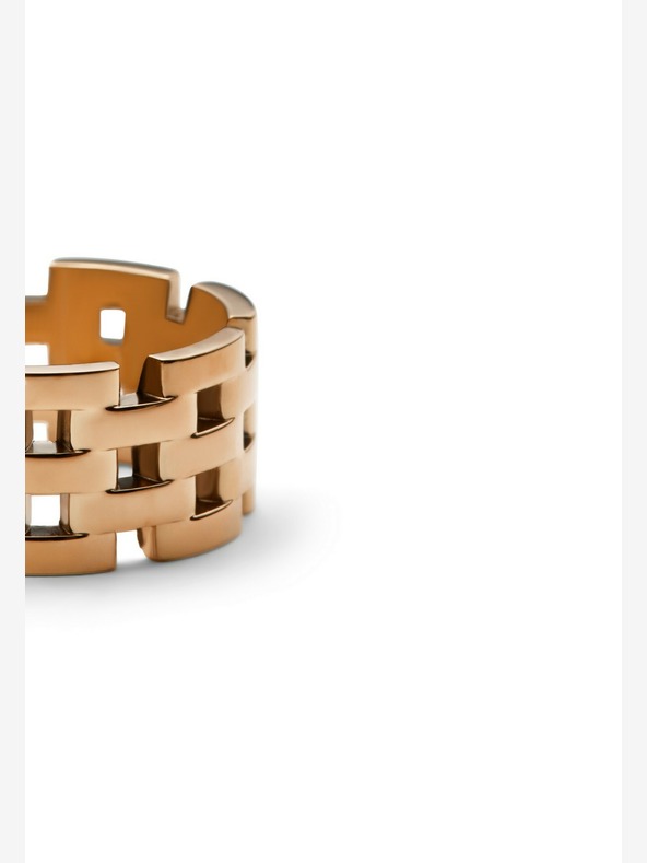 Daniel Wellington Anello a 5 maglie in acciaio oro rosa Daniel Wellington