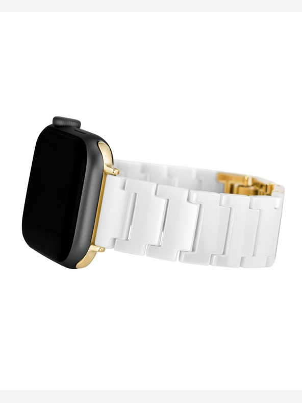 Anne Klein Anne Klein Cinturino in ceramica da donna per Apple Watch 38/40/41 mm, WK/1010GPWT38