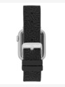 Steve Madden Cinturino in silicone nero da donna Steve Madden per Apple Watch 38/40/41 mm, WS/1003BKSV384041