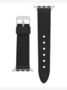 Steve Madden Cinturino in silicone nero da donna Steve Madden per Apple Watch 38/40/41 mm, WS/1003BKSV384041