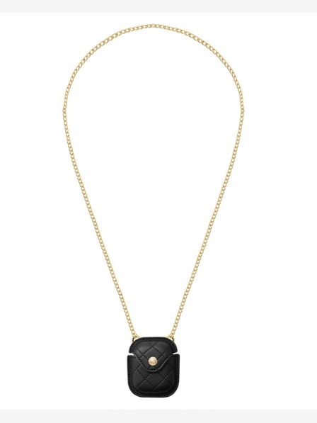 Anne Klein Anne Klein Custodia in pelle nera per Apple AirPods Pro