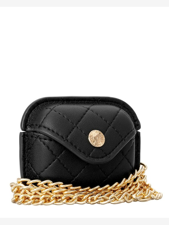 Anne Klein Anne Klein Custodia in pelle nera per Apple AirPods Pro