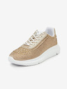 Guess Sneakers Guess Deglitz oro da donna