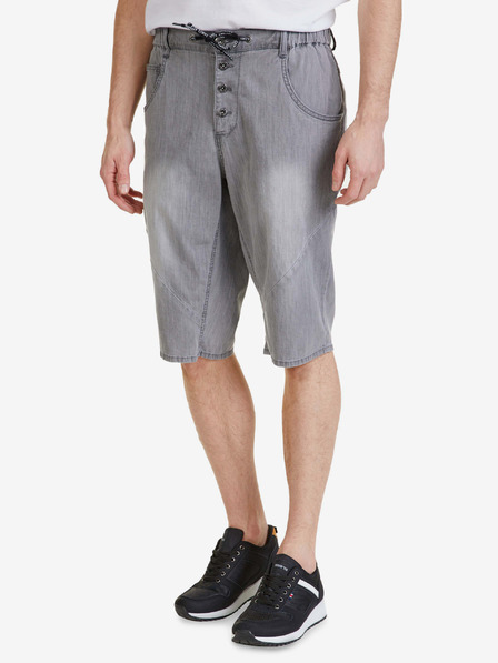 Sam 73 Pantaloncini in denim da uomo grigi SAM 73 Kash