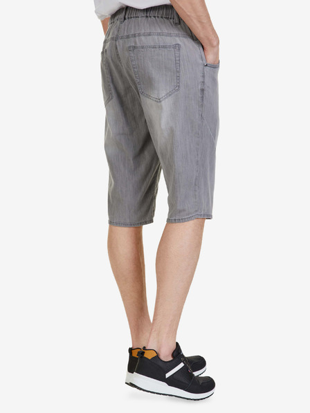 Sam 73 Pantaloncini in denim da uomo grigi SAM 73 Kash