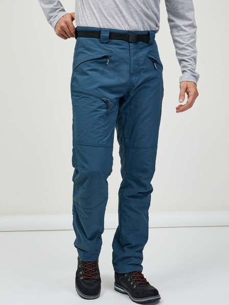 Sam 73 Pantaloni da sci da uomo blu con cintura SAM 73 Ikanto