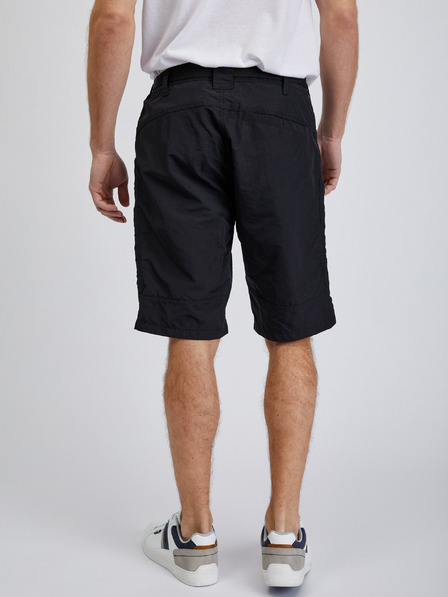 Sam 73 Pantaloncini sportivi da uomo neri SAM73 Andalusit