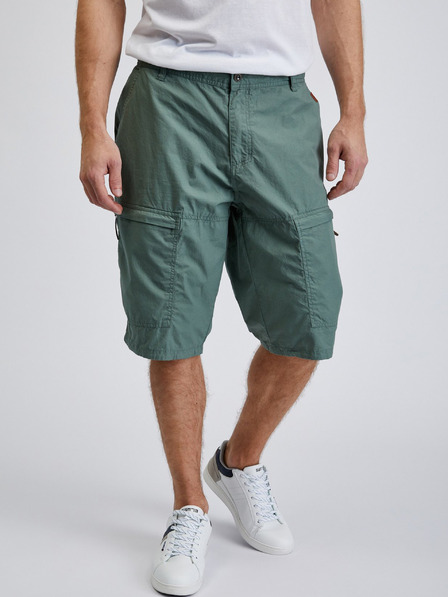 Sam 73 Pantaloncini verdi da uomo in cotone SAM73 Cygnus