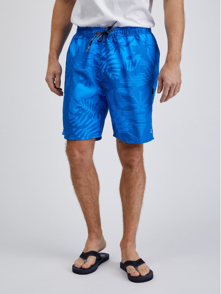 Sam 73 Costume da bagno blu a fantasia da uomo SAM73 Leo