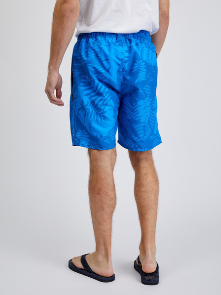 Sam 73 Costume da bagno blu a fantasia da uomo SAM73 Leo