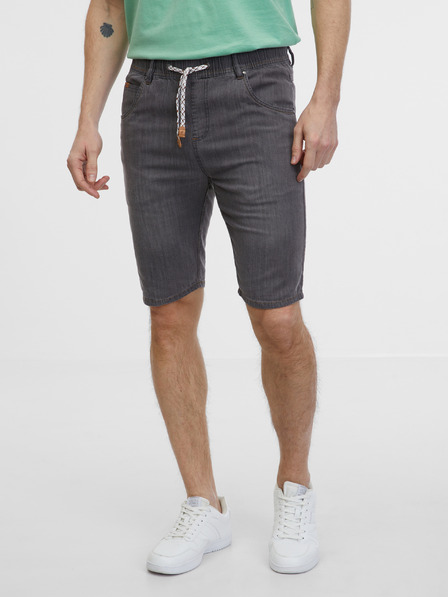 Sam 73 Pantaloncini in denim da uomo grigi SAM 73 Claudio