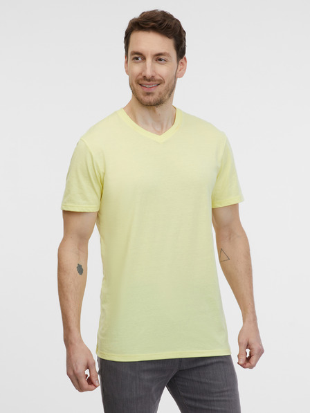 Sam 73 Maglietta da uomo giallo chiaro SAM 73 Fidel
