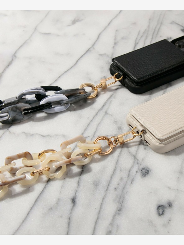 Anne Klein Cover Anne Klein Cream per iPhone 14 Pro Max