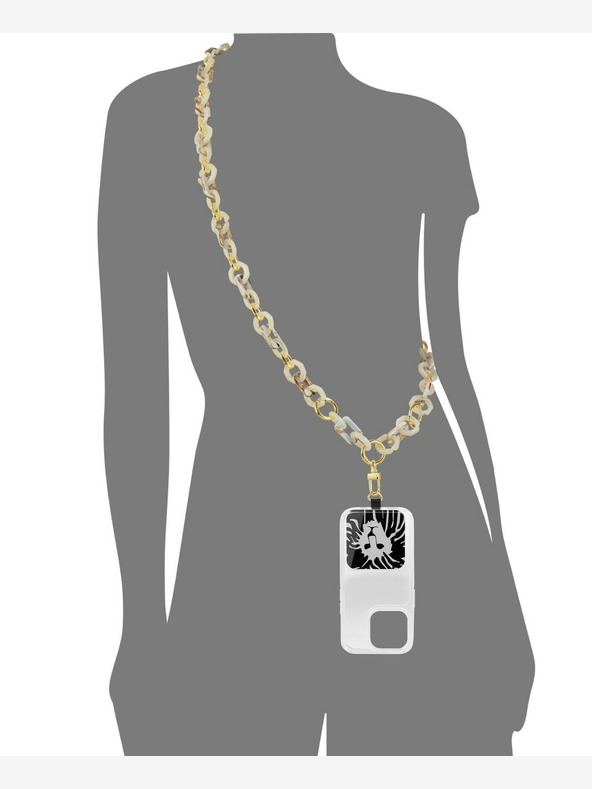 Anne Klein Catena crossbody in plastica per cellulare Anne Klein WK4028GPIV