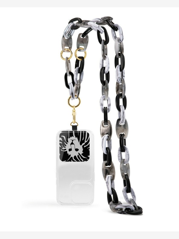 Anne Klein Catena crossbody in plastica per cellulare Anne Klein WK4020BKGY