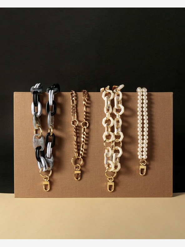 Anne Klein Catena crossbody in plastica per cellulare Anne Klein WK4020BKGY