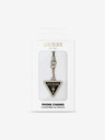 Guess Ciondolo con logo in metallo strass Guess