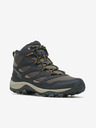 Merrell Sneakers outdoor alla caviglia da uomo marroni e nere MERRELL West Rim Sport Mid GTX