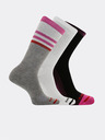 Merrell Merrell Cushioned Cotton Stripe Crew Socks 3 Paia