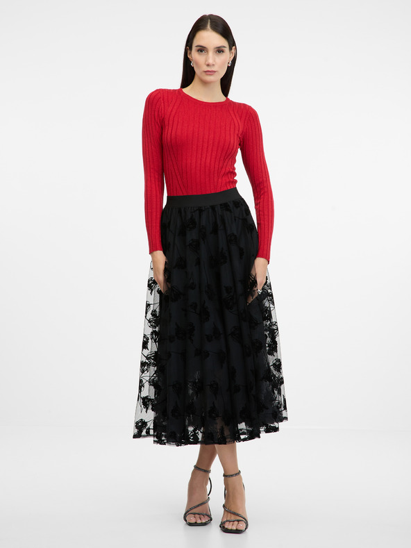 Orsay Maglietta a maniche lunghe ORSAY rossa da donna