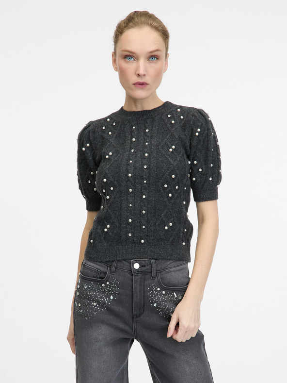 Orsay Maglione da donna grigio scuro ORSAY