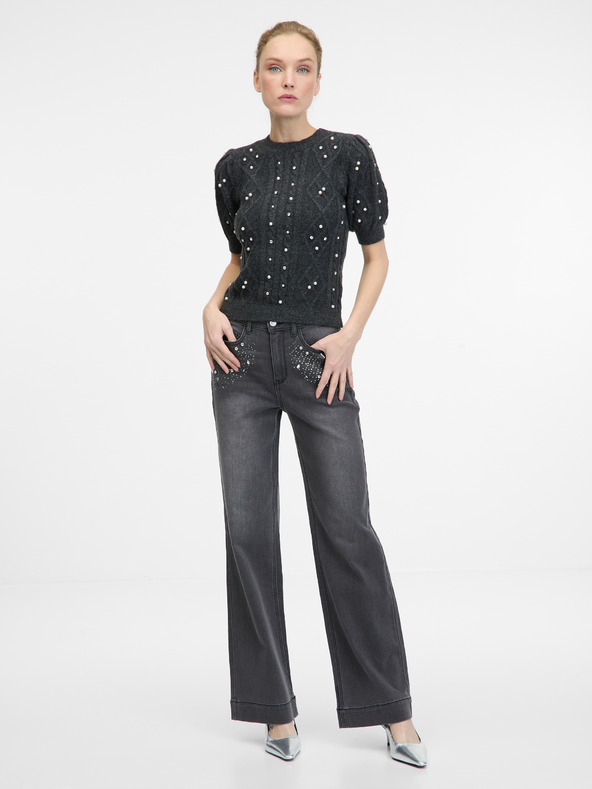 Orsay Maglione da donna grigio scuro ORSAY