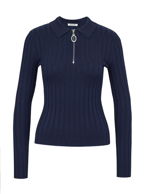 Orsay Maglione donna blu scuro ORSAY