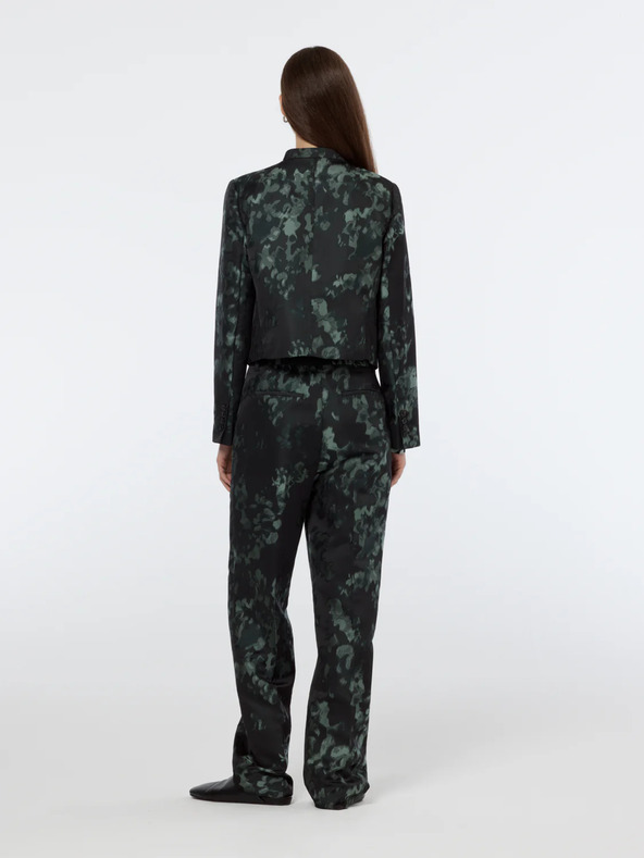 Scotch & Soda Blazer donna verde e nero fantasia Scotch & Soda