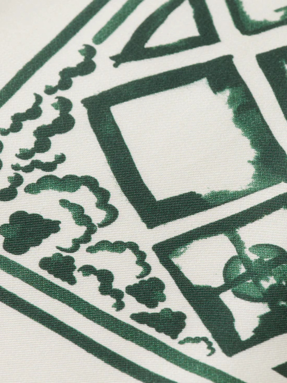 Scotch & Soda Camicia a fantasia verde e crema da donna Scotch & Soda