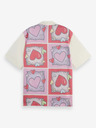 Scotch & Soda Camicia Scotch & Soda rosso e panna da donna a fantasia