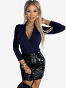 numoco Body girocollo donna blu scuro Numoco
