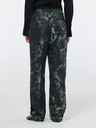 Scotch & Soda Pantaloni verdi e neri da donna a fantasia Scotch & Soda