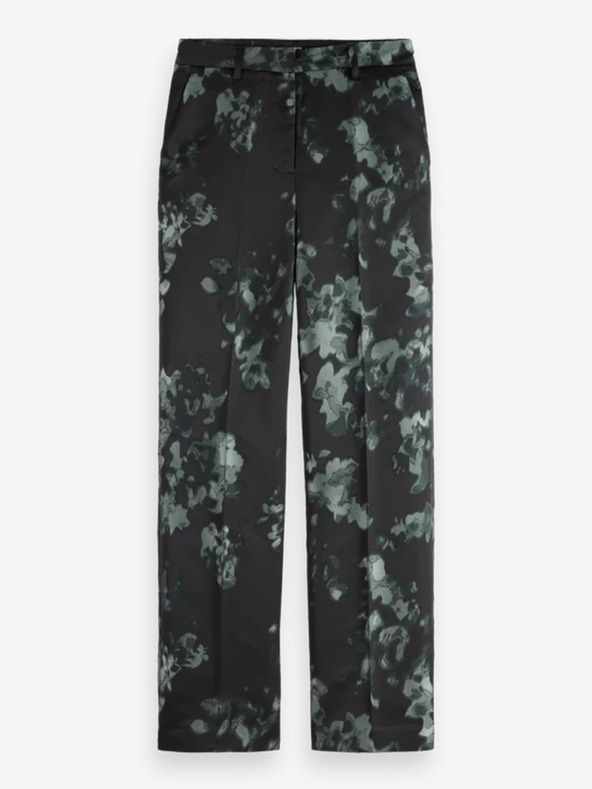 Scotch & Soda Pantaloni verdi e neri da donna a fantasia Scotch & Soda