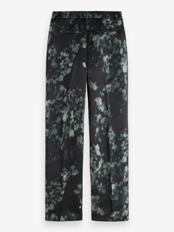 Scotch & Soda Pantaloni verdi e neri da donna a fantasia Scotch & Soda