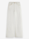 Scotch & Soda Jeans bianchi da donna a gamba larga Scotch & Soda