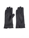 Orsay Guanti in pelle neri da donna ORSAY