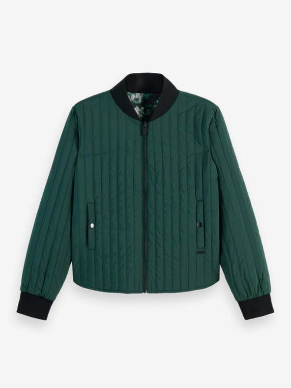 Scotch & Soda Bomber reversibile donna verde Scotch & Soda