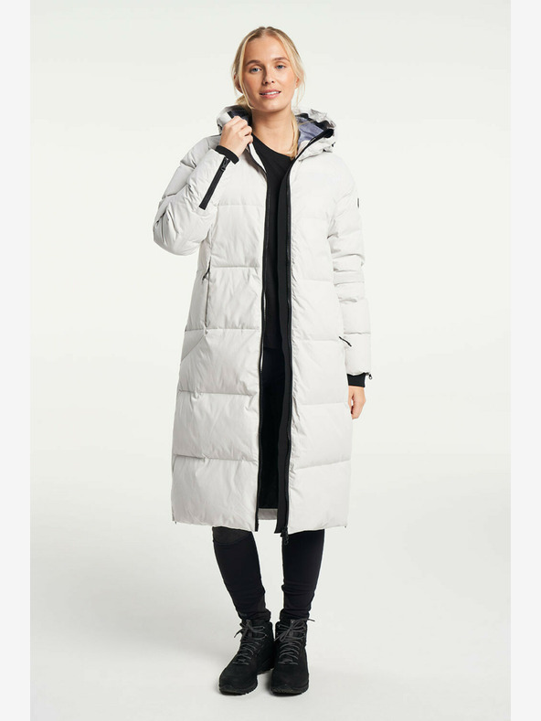 Tenson Cappotto invernale da donna TENSON Shanna Down Coat W grigio chiaro