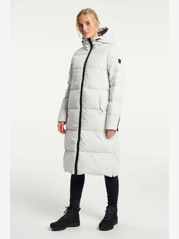 Tenson Cappotto invernale da donna TENSON Shanna Down Coat W grigio chiaro
