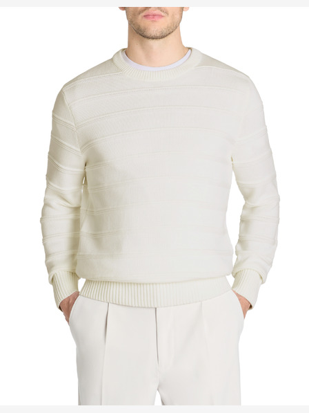 Celio Maglione Celio Leaaron crema uomo