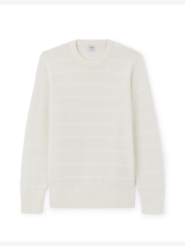 Celio Maglione Celio Leaaron crema uomo