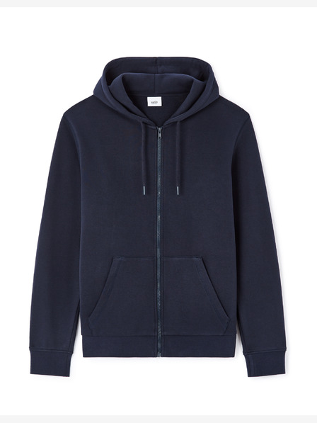 Celio Felpa con cappuccio blu scuro da uomo Celio Fethree