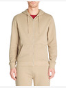 Celio Felpa uomo beige con cappuccio Celio Fethree