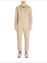 Celio Felpa uomo beige con cappuccio Celio Fethree