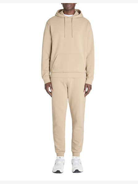 Celio Felpa con cappuccio beige da uomo Celio Fesix
