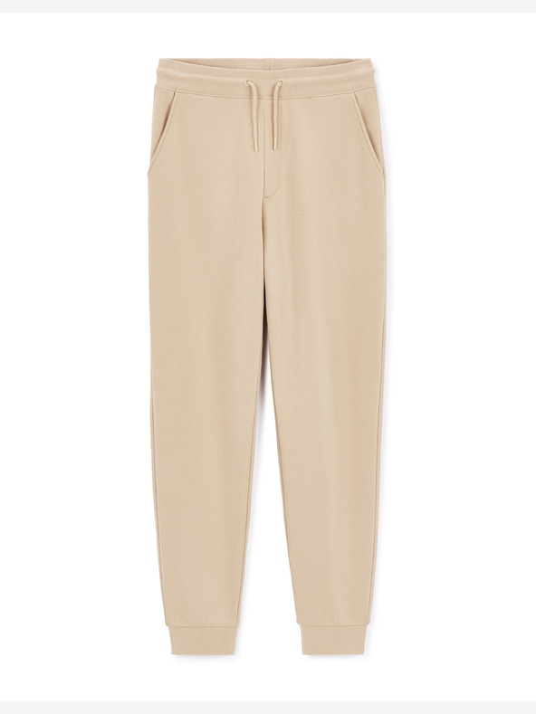Celio Pantaloni da ginnastica beige da uomo Celio Fojoggie2