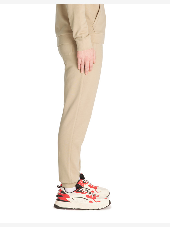 Celio Pantaloni da ginnastica beige da uomo Celio Fojoggie2
