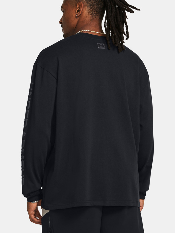 Under Armour Under Armour UA HW TONAL WORDMARK LS-BLK Uomo
