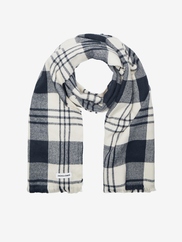 Jack & Jones Jack & Jones Frost set cappello e sciarpa blu scuro da uomo